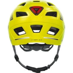 Casque Abus Hyban 2.0 - Signal Jaune -Magasin De Vtt Spécialisé casque abus hyban 20 signal jaune 2