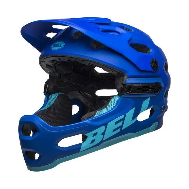Casque Bell Super 3R MIPS Bleu Mat/Bleu Clair 4 Casque Bell Super 3R MIPS Bleu Mat/Bleu Clair – Image 2