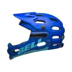 Casque Bell Super 3R MIPS Bleu Mat/Bleu Clair 10 Casque Bell Super 3R MIPS Bleu Mat/Bleu Clair -Magasin De Vtt Spécialisé casque bell super 3r mips bleu mat bleu clair 2