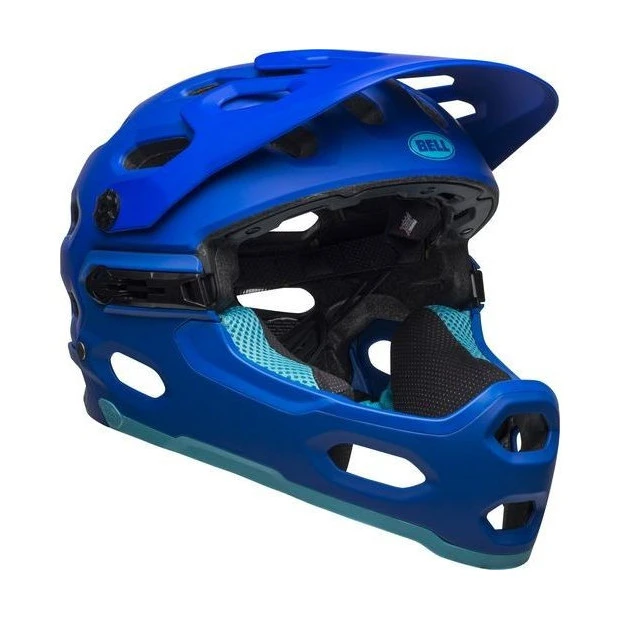 Casque Bell Super 3R MIPS Bleu Mat/Bleu Clair 3 Casque Bell Super 3R MIPS Bleu Mat/Bleu Clair