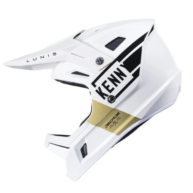 Casque Intégral Kenny Decade MIPS Lunis Blanc/Or 4 Casque Intégral Kenny Decade MIPS Lunis Blanc/Or – Image 2