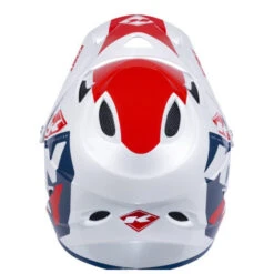 Casque Intégral Kenny Downhill Graphic Patriot (Bleu-Blanc-Rouge) -Magasin De Vtt Spécialisé casque integral kenny downhill graphic patriot bleu blanc rouge 2