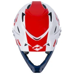 Casque Intégral Kenny Downhill Graphic Patriot (Bleu-Blanc-Rouge) -Magasin De Vtt Spécialisé casque integral kenny downhill graphic patriot bleu blanc rouge 3