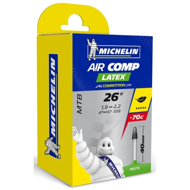 Michelin Chambre à Air AIRCOMP LATEX ATB C4 Presta 26'