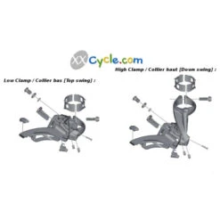 Dérailleur Avant Shimano Deore XT FD-M8000-D - Side Swing 6 Dérailleur Avant Shimano Deore XT FD-M8000-D - Side Swing -Magasin De Vtt Spécialisé derailleur avant shimano deore xt fd m8000 d side swing 1