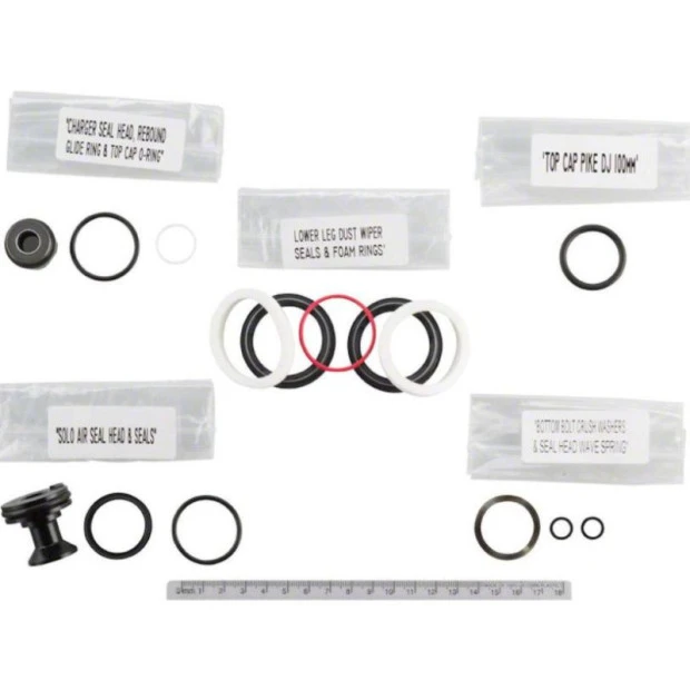 Kit De Joints De Fourche RockShox Pike/Pike DJ Solo Air 3 Kit De Joints De Fourche RockShox Pike/Pike DJ Solo Air