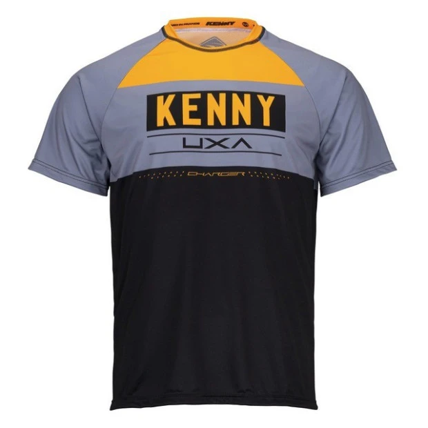Maillot Enduro Manches Courtes Kenny Charger Gris 3 Maillot Enduro Manches Courtes Kenny Charger Gris
