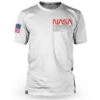 Maillot Manches Courtes Loose Riders Nasa Flight Crew Blanc -Magasin De Vtt Spécialisé maillot manches courtes loose riders nasa flight crew blanc