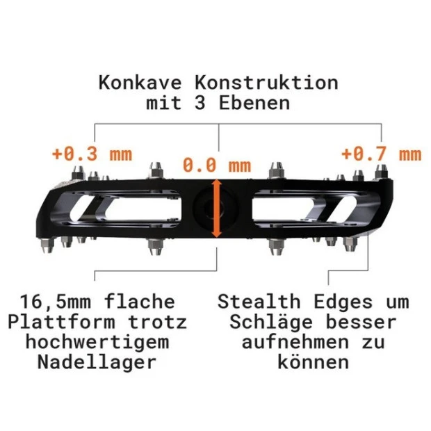 Pédales Plates Tatze MC-Air Axe Cr-Mo 5 Pédales Plates Tatze MC-Air Axe Cr-Mo – Image 3